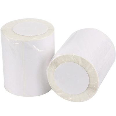BOPP Direct Thermal Vinyl Labels 100mm Food Stickers For Restaurants